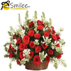 flowers basket-smilee