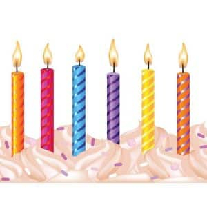 Birthday-candles