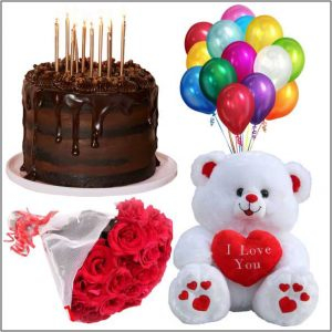 bouquet-teddy-colorballons-chocolatecake
