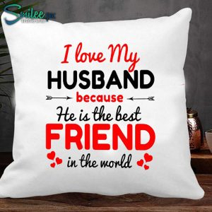 I Love My Husband Cushion