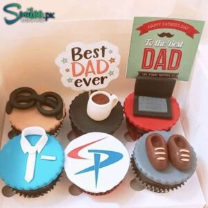 best dad ever cup cake